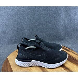 Nike Epic Phantom React FK Black White Running Shoes BV0415-001 Womens Size 9.5